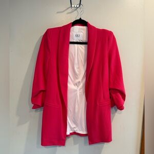 Hot pink blazer